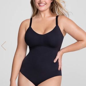 Honeylove black cami bodysuit size large